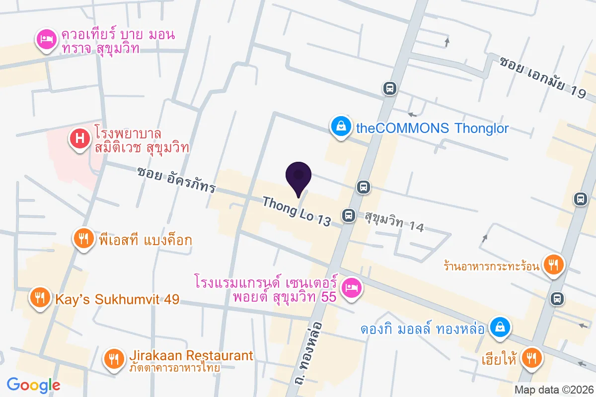 แผนที่ตำแหน่งCacao & Love