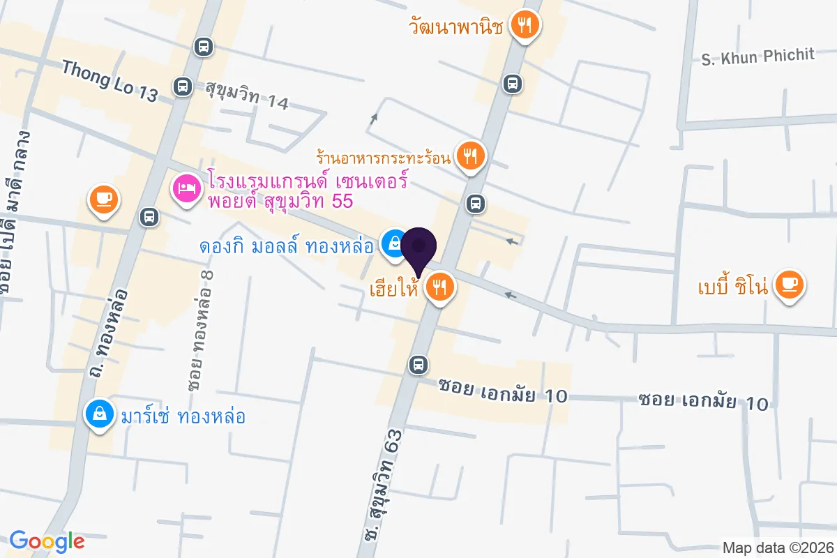 แผนที่ตำแหน่งGRILL IN BANGKOK