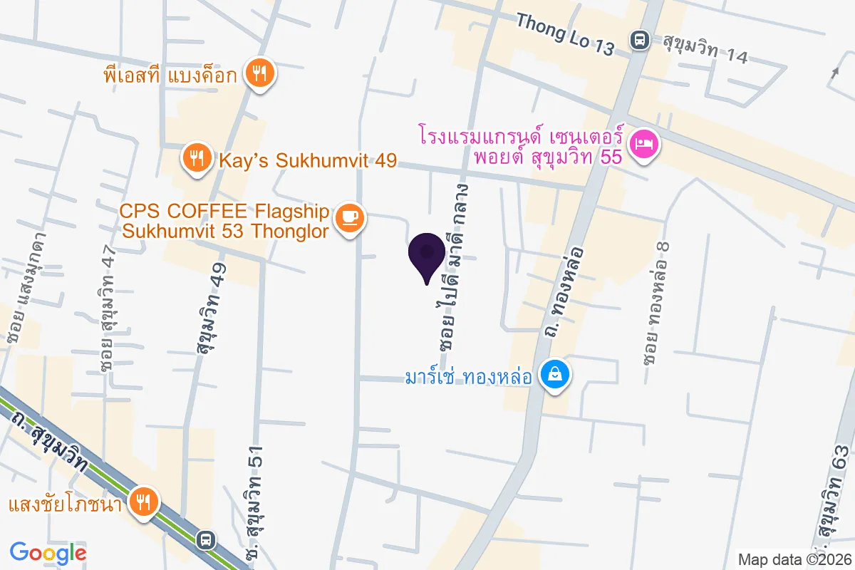 แผนที่ตำแหน่งNeighbor Thonglor
