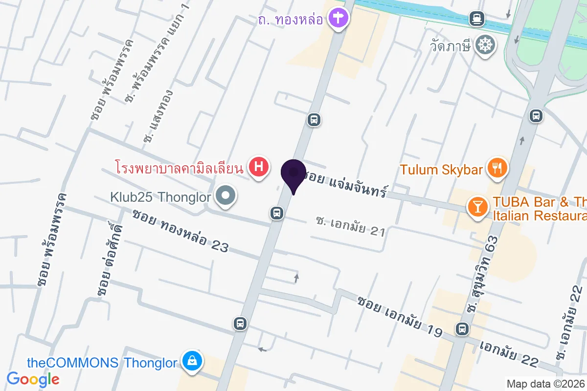 แผนที่ตำแหน่งMET CAFE
