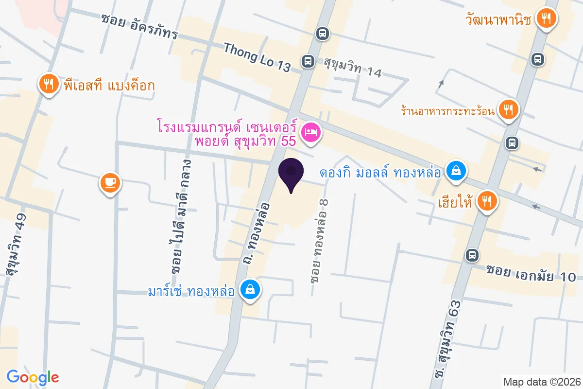 แผนที่ตำแหน่ง101 & Co. Coffee Station @8 Thonglor