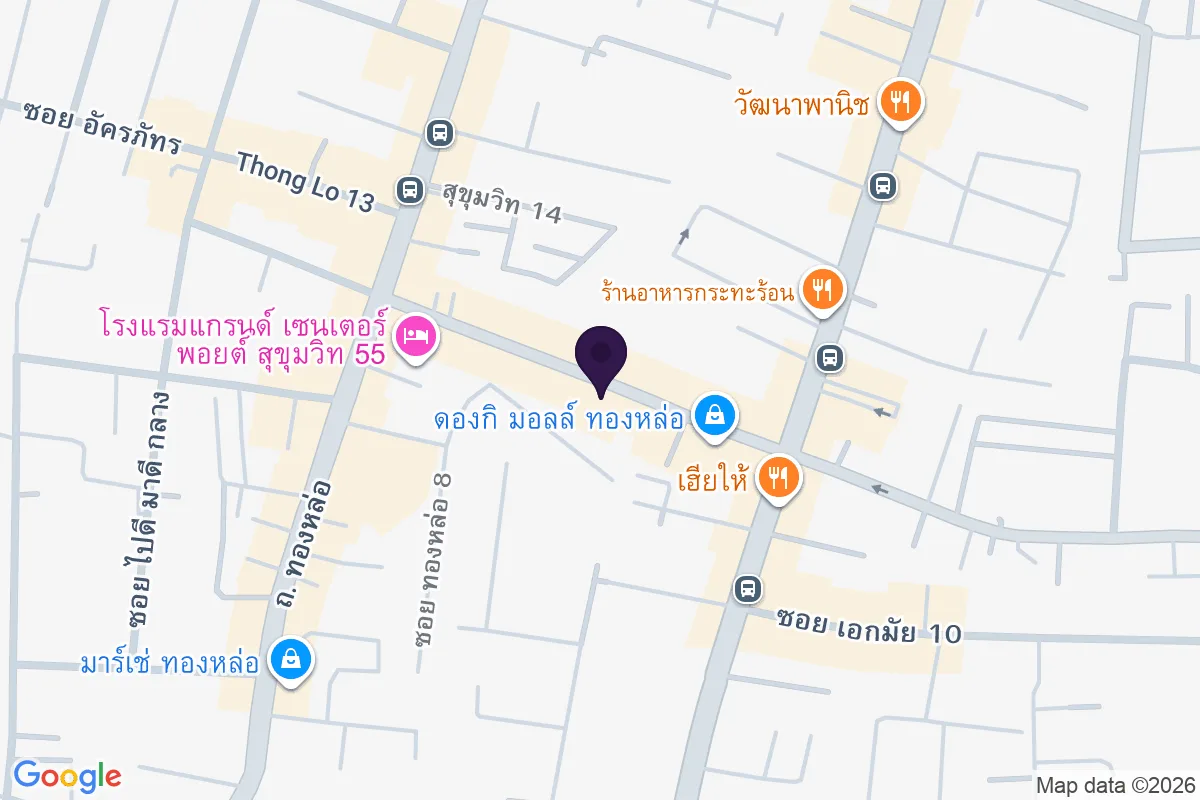 แผนที่ตำแหน่งCUM Coffee - The Office Thonglor