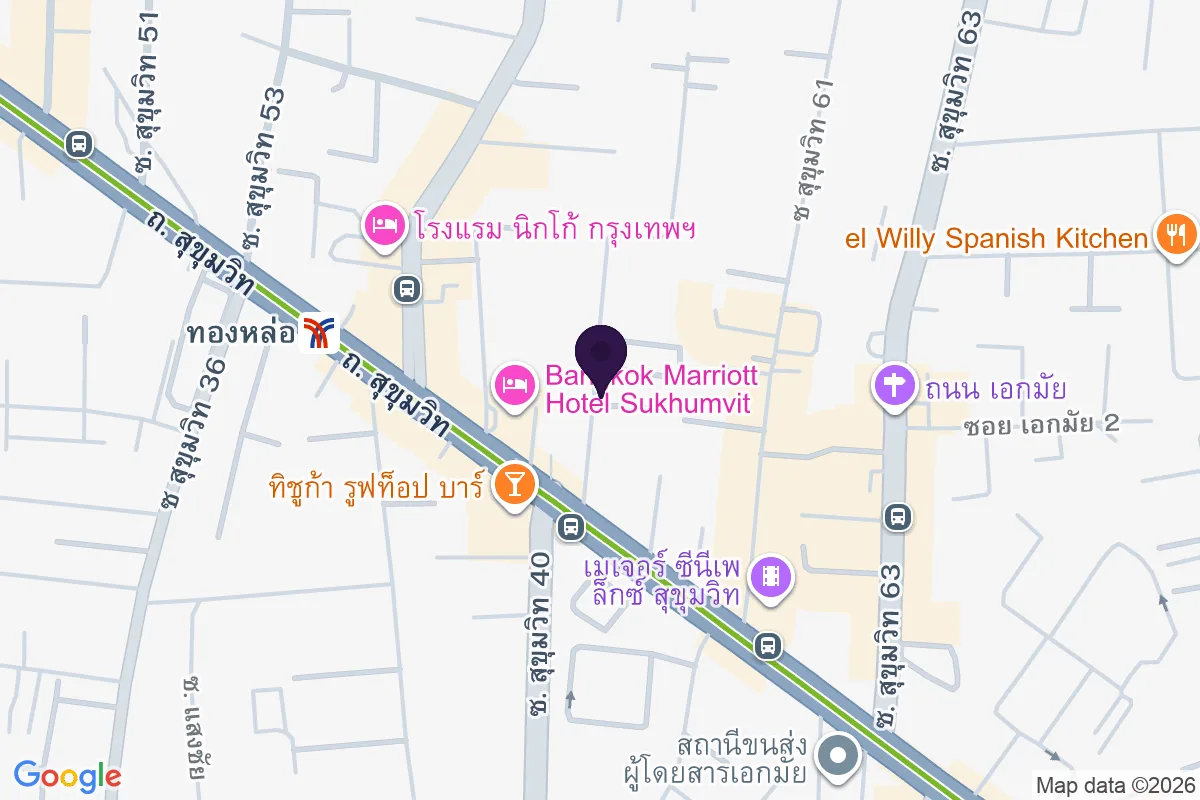 แผนที่ตำแหน่งคัลเจอร์ ทองหล่อ