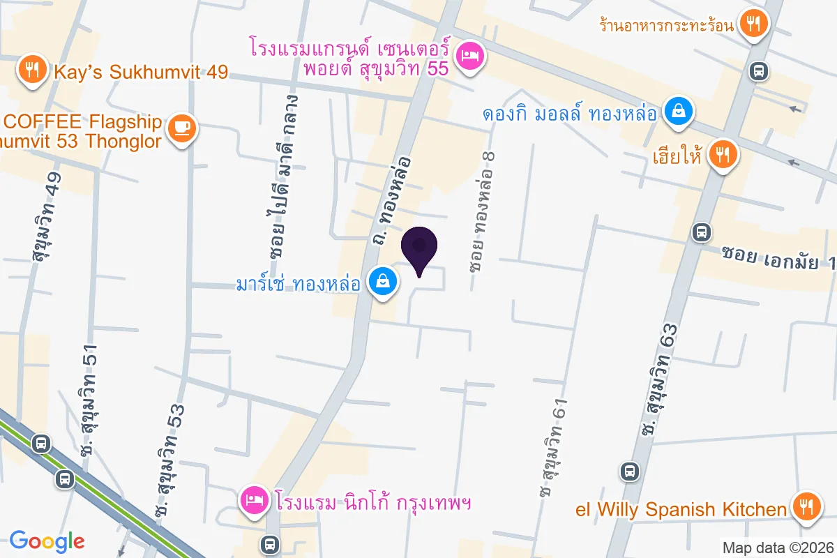 แผนที่ตำแหน่งRyuzu Omakase
