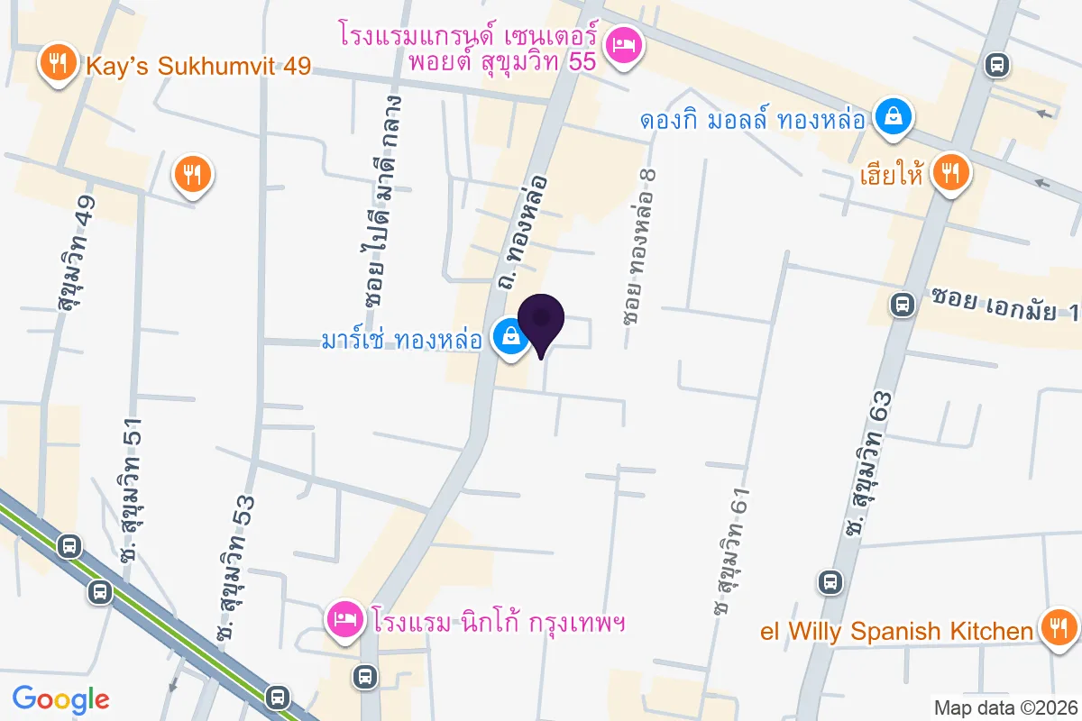 แผนที่ตำแหน่ง9Nine Korean Restaurant