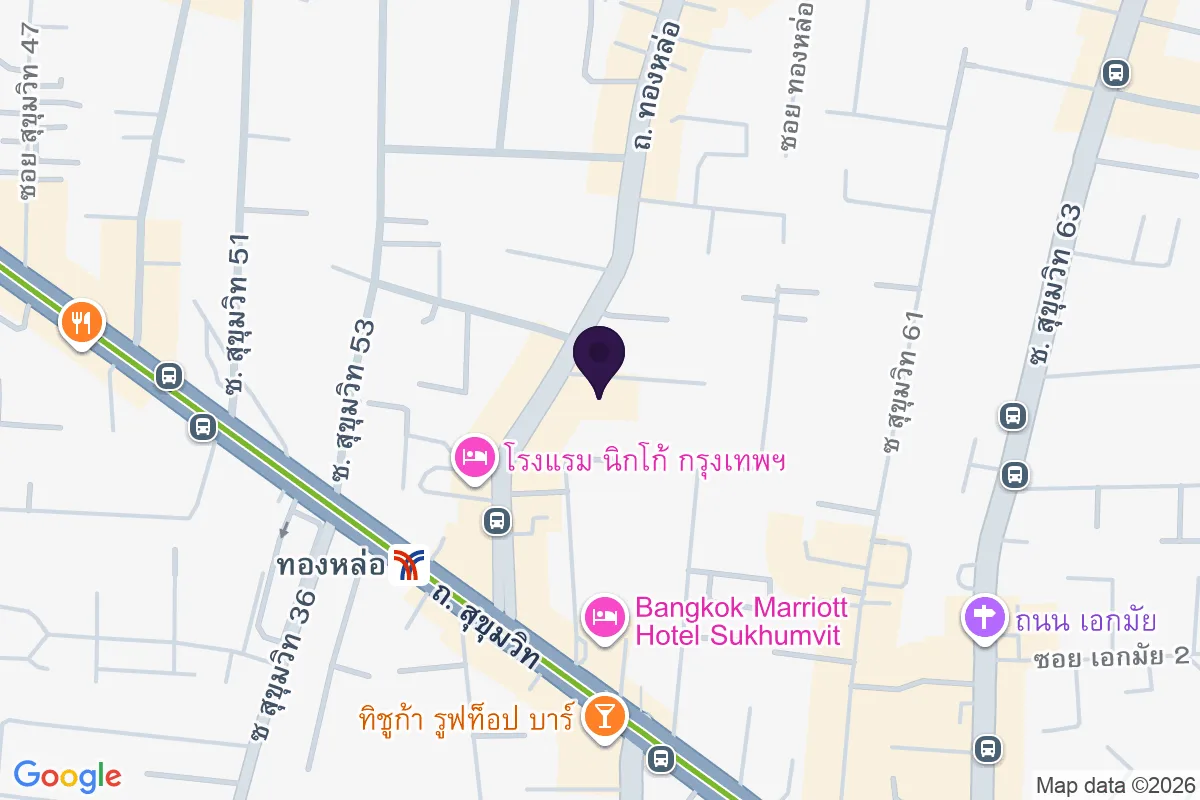 แผนที่ตำแหน่ง키아니 한식당 통로 본점 Kiani Korean Restaurant Thonglor ร้านอาหารเกาหลี 韩国餐厅 Thonglor