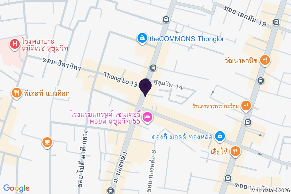 แผนที่ตำแหน่งKHUN by YOO