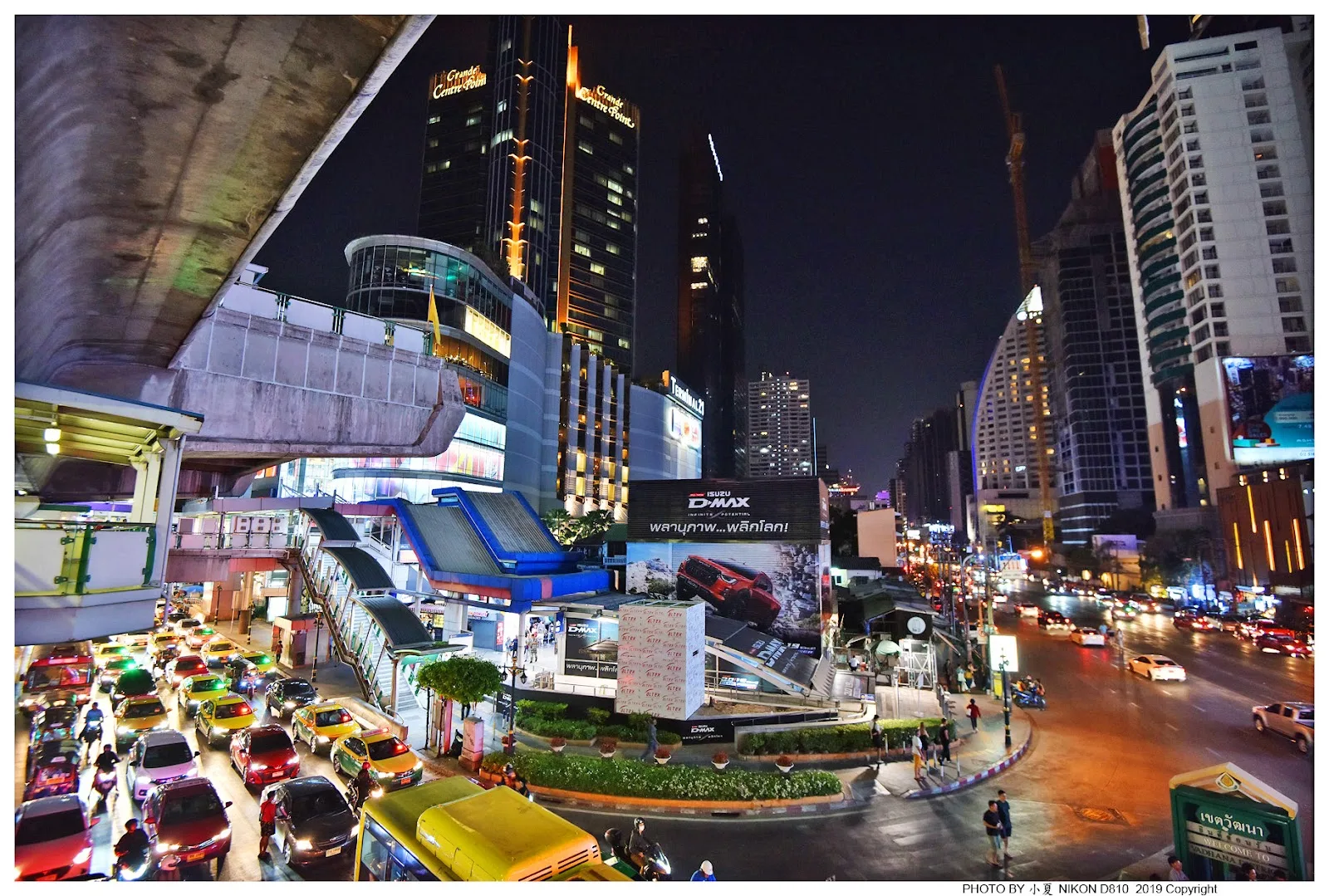 ภาพจริงของ อโศก ย่านทองหล่อ จาก Google Maps